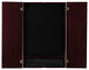 Viper Metropolitan Mahogany Soft Tip Dartboard Cabinet, 25.25"x38.5"