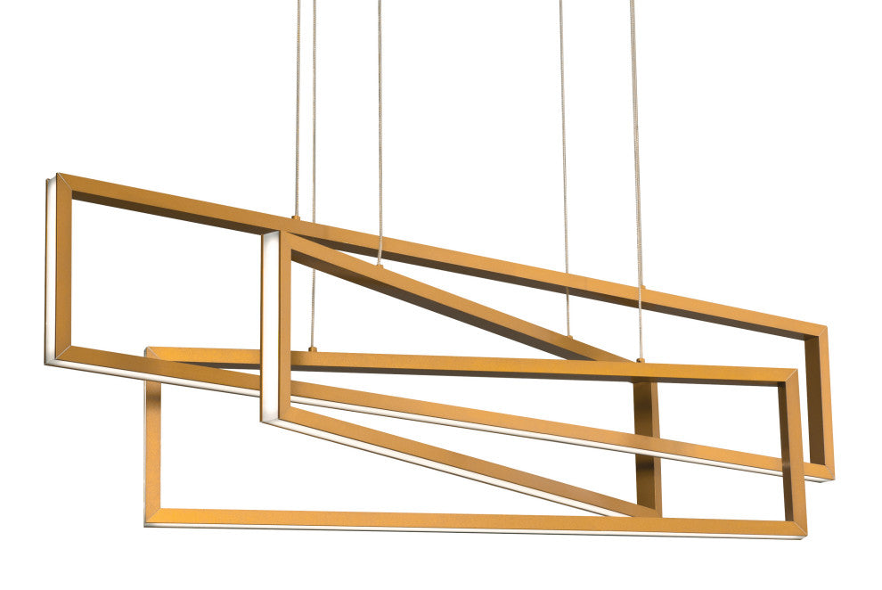 Cole Pendant, LED 36W, 3900 LM, 120V, Gold