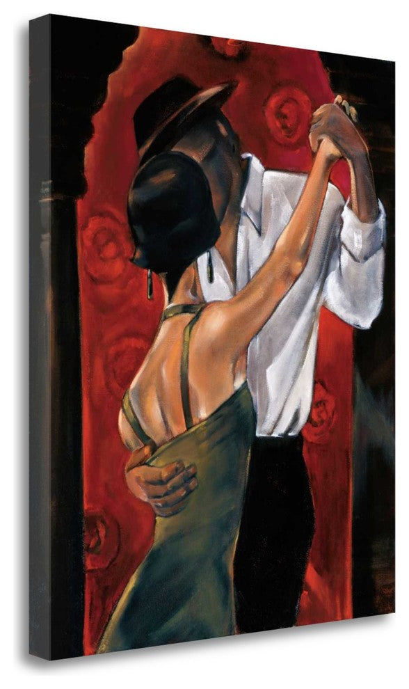 "Spanish Heat" By Trish Biddle,Ready to Hang Giclee Print on Gallery Wrap Canvas