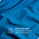 Bare Home Microfiber Pillowcases - Set of 2, Medium Blue, Standard