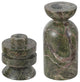 Safavieh Thea Candle Holder, Set of 2, Green/Red