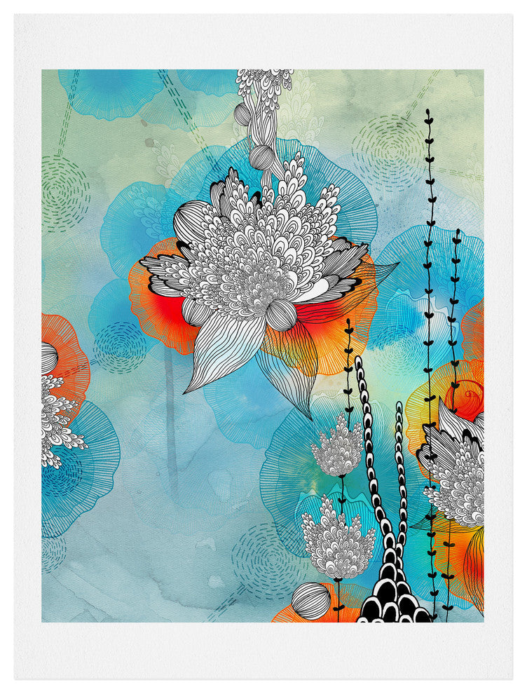 Deny Designs Iveta Abolina Coral Art Print