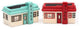 Road Trip Retro 1950s Look Diners Salt and Pepper Shakers Set
