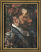 Paul Klee Portrait of a Man - 18" x 24" Framed Premium Canvas Print