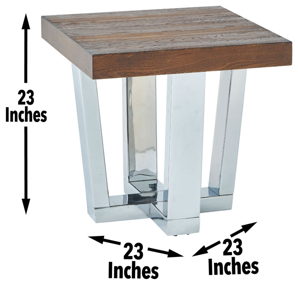 Laredo Square End Table