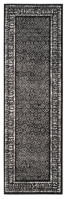 Safavieh Adirondack Adr110A Rug, Black/Silver, 9'0" X 12'0"