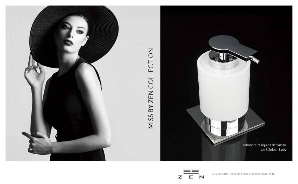 Miss By Zen Soap Dispenser, White