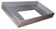 Castlewood Rustic Shiplap Chimney Hood With Liner And Ventilator, Rustic/Spruce,
