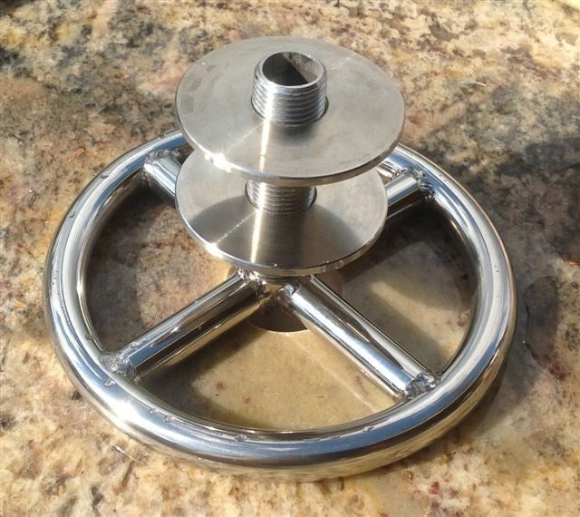 Fire Ring Mounting Kit 316 Stainless Steel Stabilizes Gas Burner