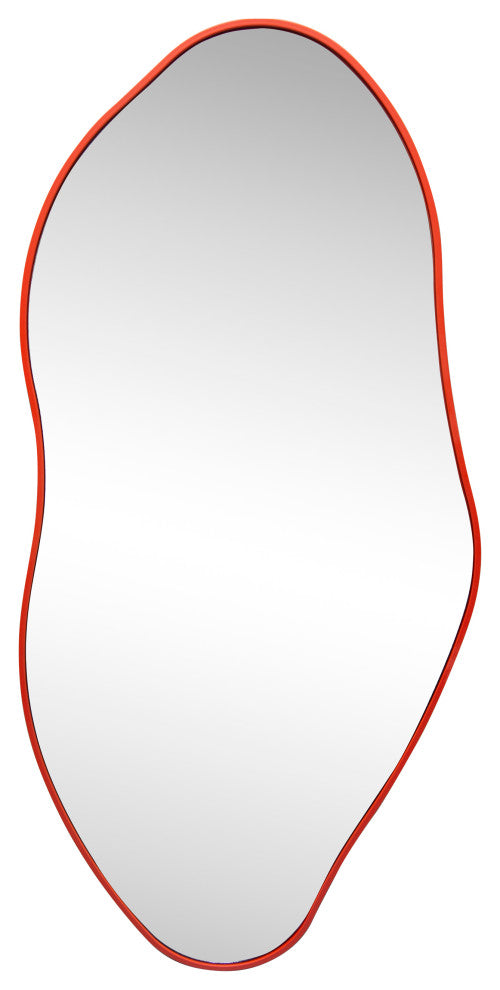 Everly Irregular Framed Decorative Wall Mirror