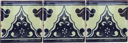 6x6 4 pcs Sierra Talavera Mexican Tile