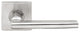 Sunrise Lever, Half Passage, Left Hand, Satin Stainless Steel, 2-3/8" Backset