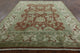 Elegant Traditional 8'x10' Brown & Ivory Oushak Hand Knotted Wool Area Rug H8194