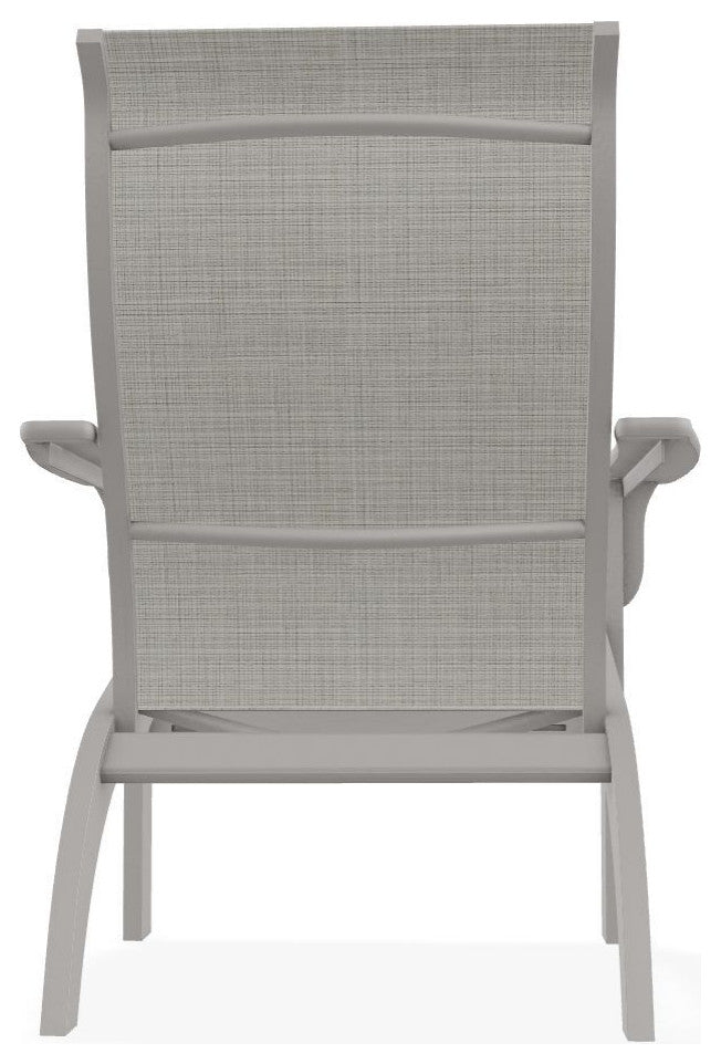 Adirondack Sling Outdoor Adirondack Armchair, Deacon/Warm Gray
