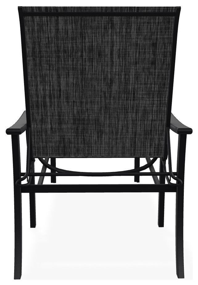 St. Catherine Sling 4-Position Outdoor Chaise Lounge, Augustine Shadow/Black