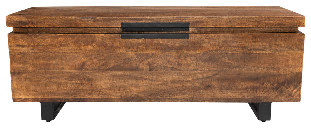 Zoe Storage Trunk Honey Brown