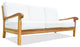 Nain Large Lounge Sofa With Sunbrella Cushion, Canvas Black