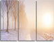 "Typical Polder Land in the Nether" Metal Wall Art, 3 Panels, 36"x28"