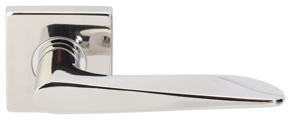 Ecco Lever, Half Passage, LH, Polished Stainless Steel, 2-3/8" Backset