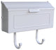 Horizon Horizontal Mailbox, White