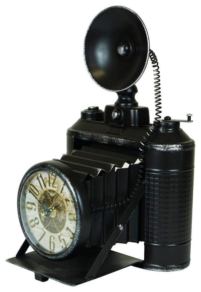 Camera Table Clock