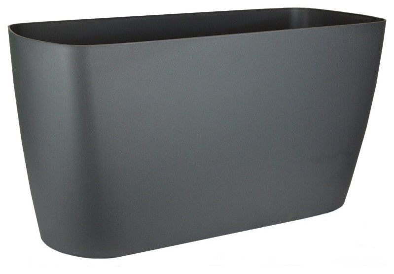American Essence Tulsa Planter, Metallic Charcoal