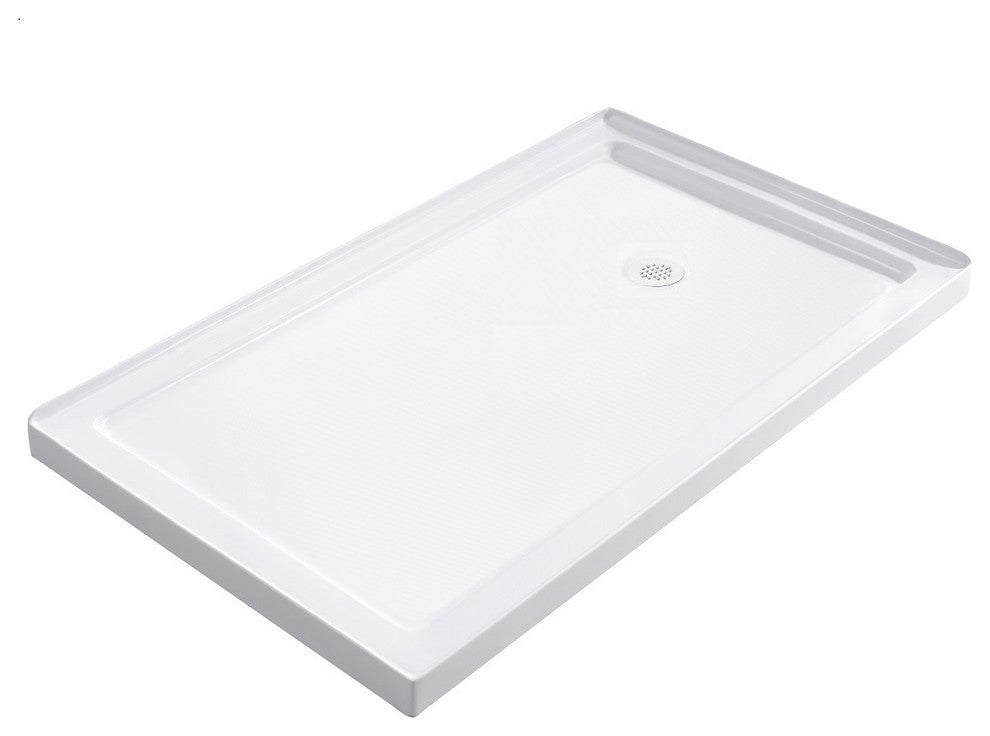 Moselle 48"x77.5" Frameless Sliding Shower Door, Right Base, Stainless Steel