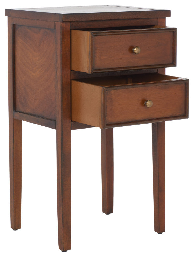 Safavieh Toby End Table, Filbert Brown