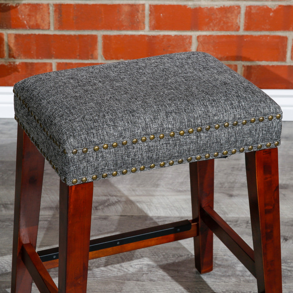 DTY Indoor Living Grand Lake 24" Backless Counter Stool