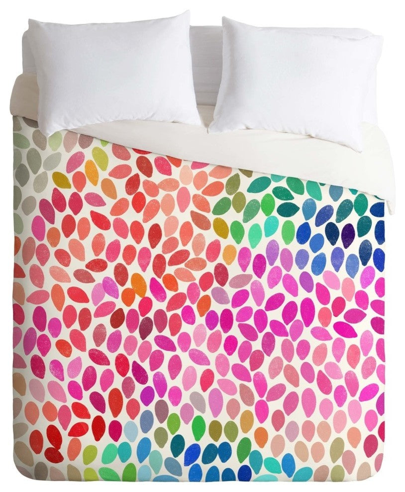 Deny Designs Garima Dhawan Rain 5 Duvet Cover - Lightweight