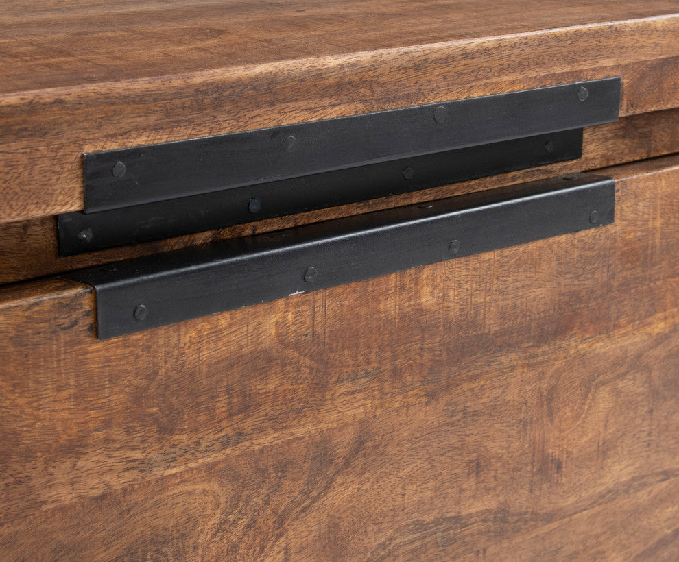 Zoe Storage Trunk Honey Brown