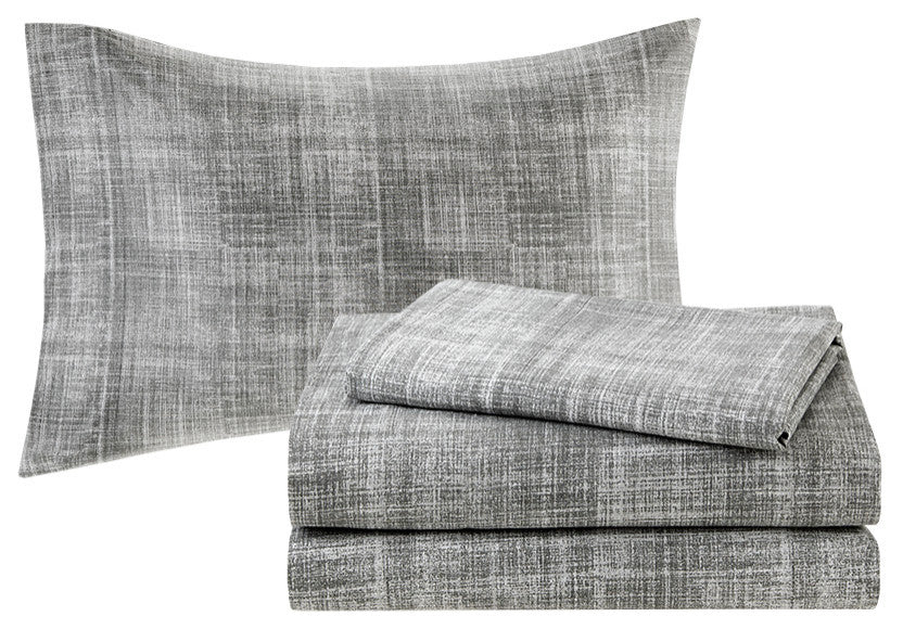 Madison Park Essentials Saben 9 Piece Comforter Set With Cotton Bed Sheets