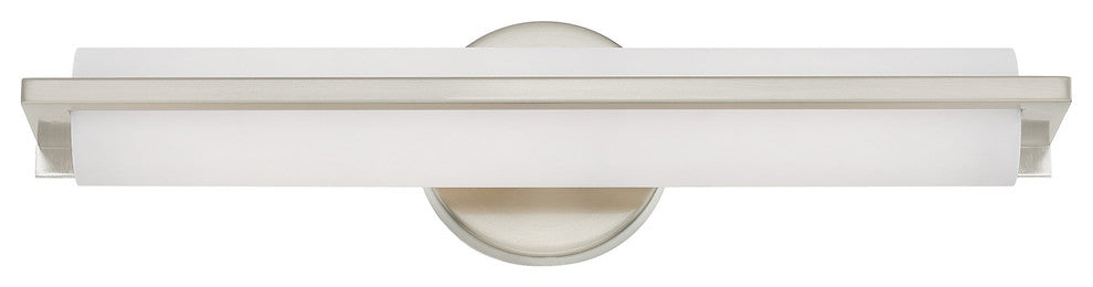 Livex Lighting Brushed Nickel LED Light ADA Bath Vanity