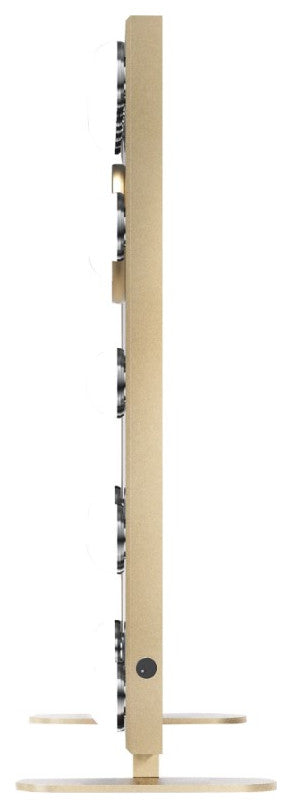 Hollywood Tri Tone Plus Makeup Mirror, Champagne Gold