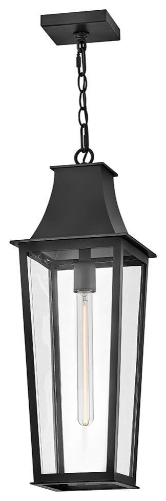 Hinkley Georgetown Large Hanging Lantern, Black