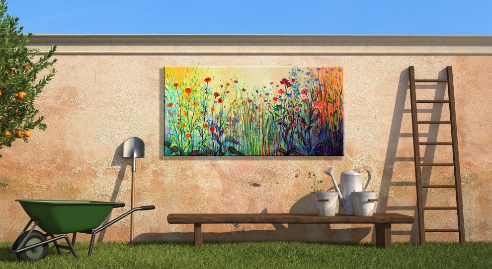 Playful Outdoor Art, 48x24