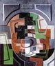 Juan Gris Still Life on Plaque - 20" x 25" Premium Canvas Print