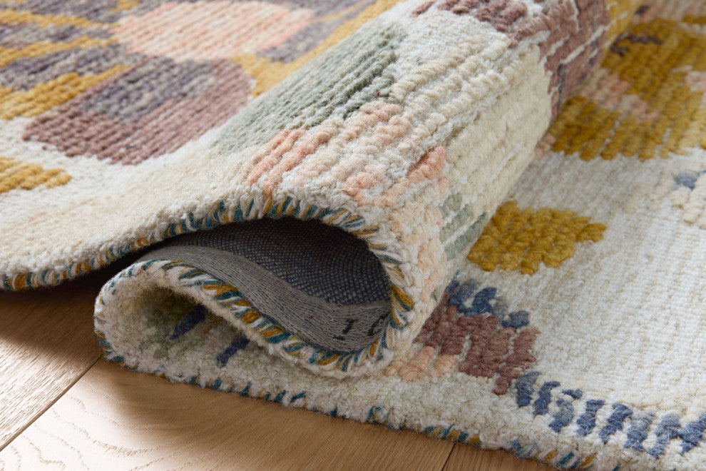 Loloi Tilly Bone / Multi 2'-6" x 7'-6" Runner Rug