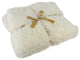 White Christmas Cream Decorative Throw Blanket