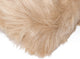 Hudson Faux Sheepskin Rug, Tan, 5'x8'