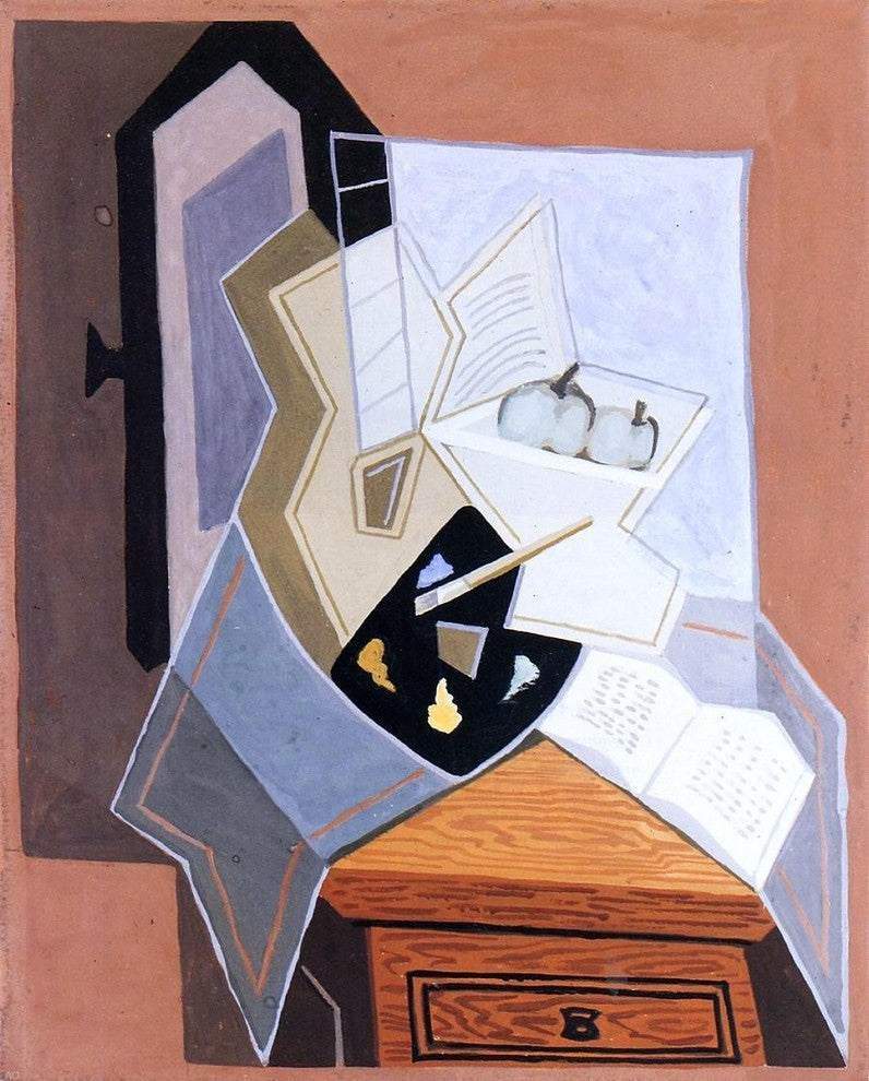 Juan Gris Still Life at the Open Window - 20" x 25" Premium Canvas Print