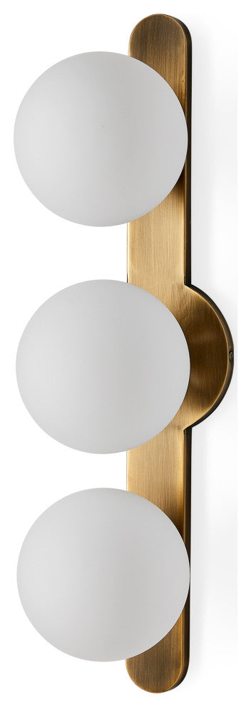 Uttermost Droplet Mid-Century 3 Light Sconce