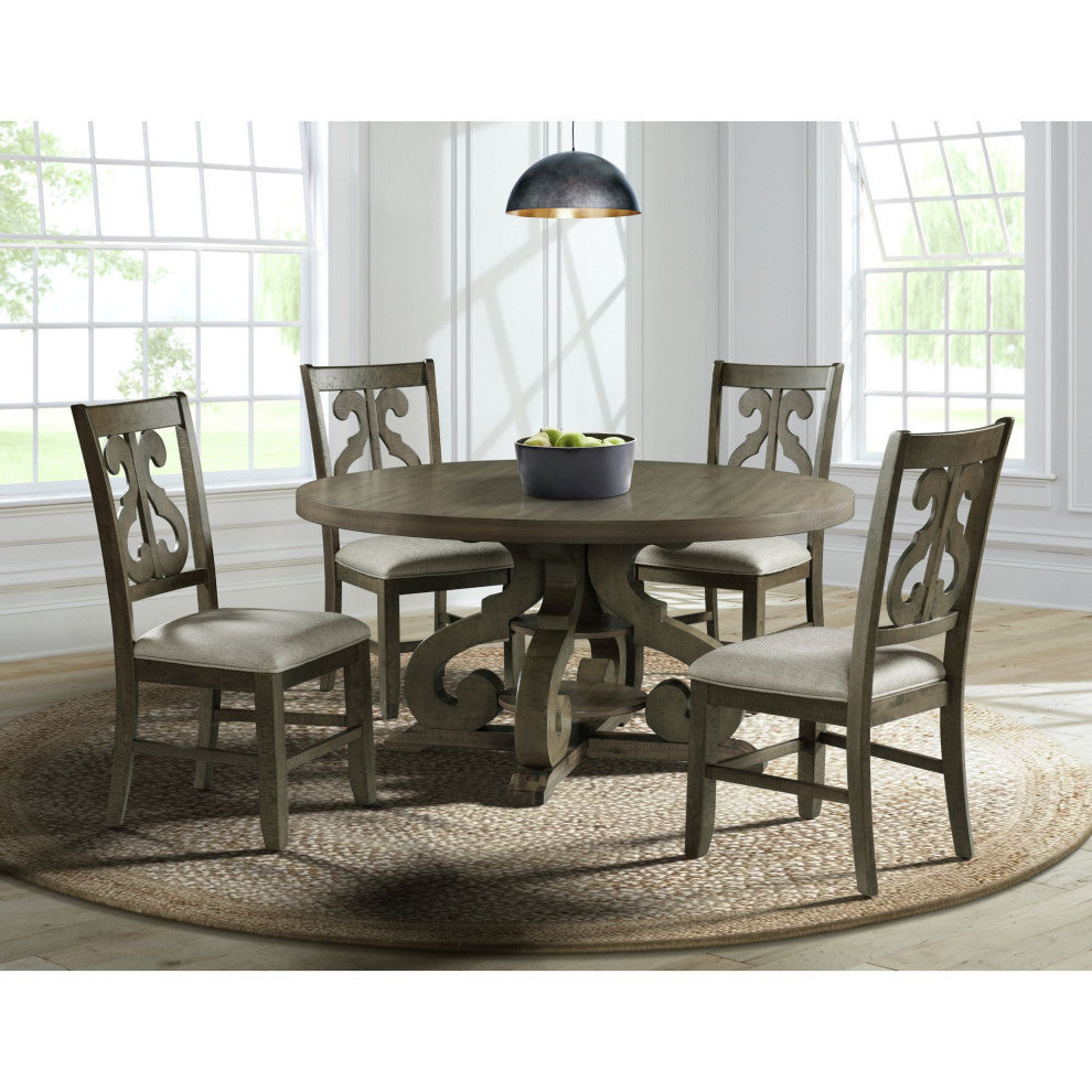Stone Round Dining Table