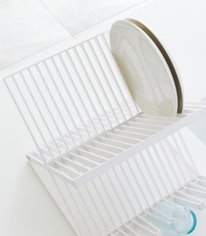 Tower X-Shaped Dish Drainer Rack, White