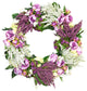 Kalanchoe, Heather, Peony, and Wild Flower Wreath