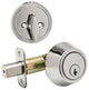 Bedford Series Polished Chrome Door Knobs, Deadbolt