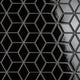 Metro Rhombus Glossy Black Porcelain Floor and Wall Tile