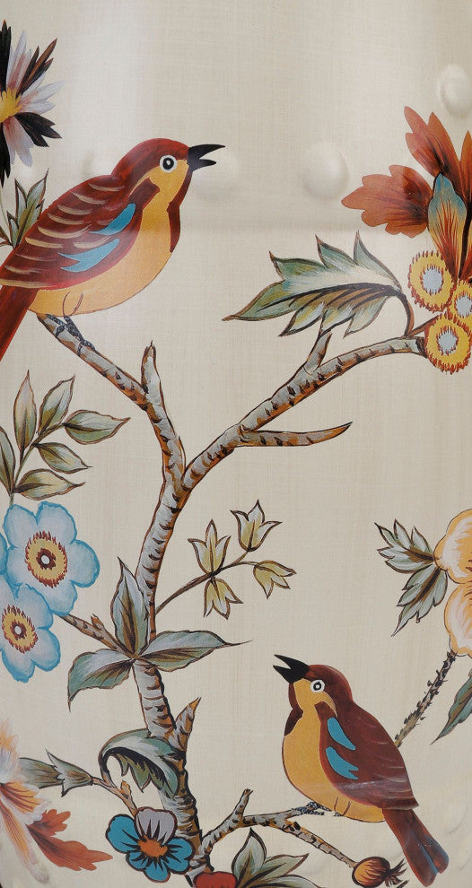 Glenmore Birds and Flowers Garden Stool