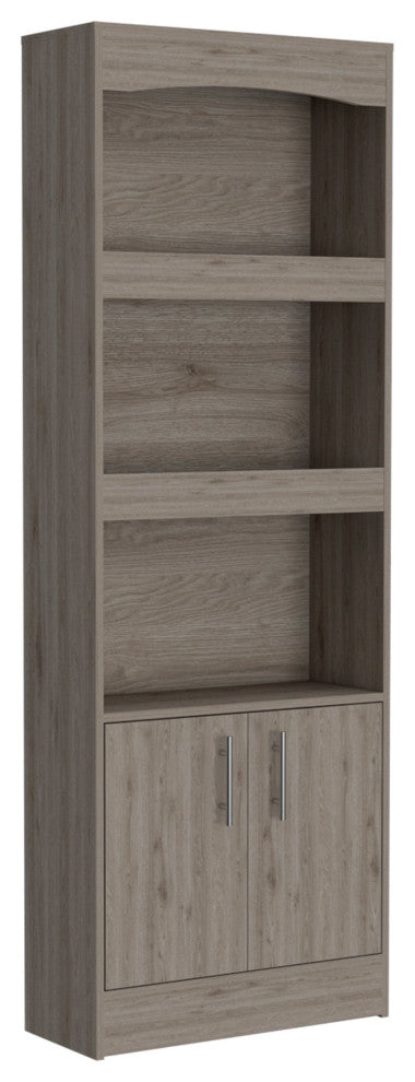 Tucson 2-Piece Office Set, Bookcase and Desk With Cabinet