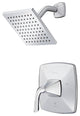 Bronson 1-Handle Shower Only Trim, Polished Chrome